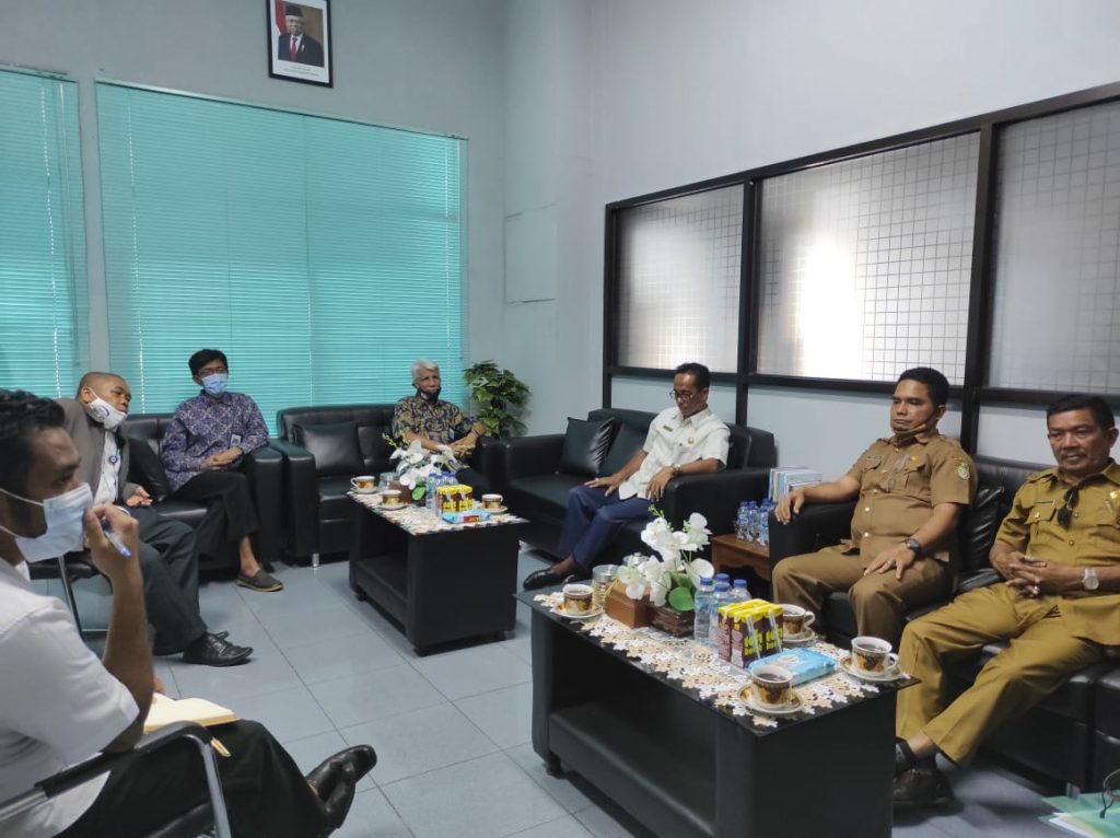 Jabat Kepala Inspektorat, Nirwan Temui Kepala BPKP Malut