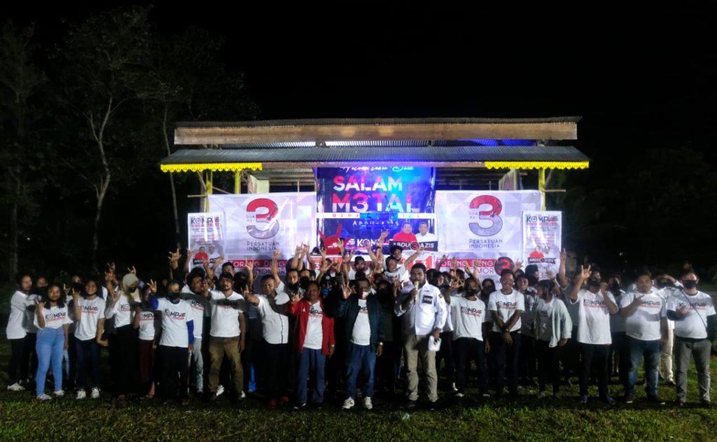 Pilkada Haltim, MONAS Didukung Kaum Milenial