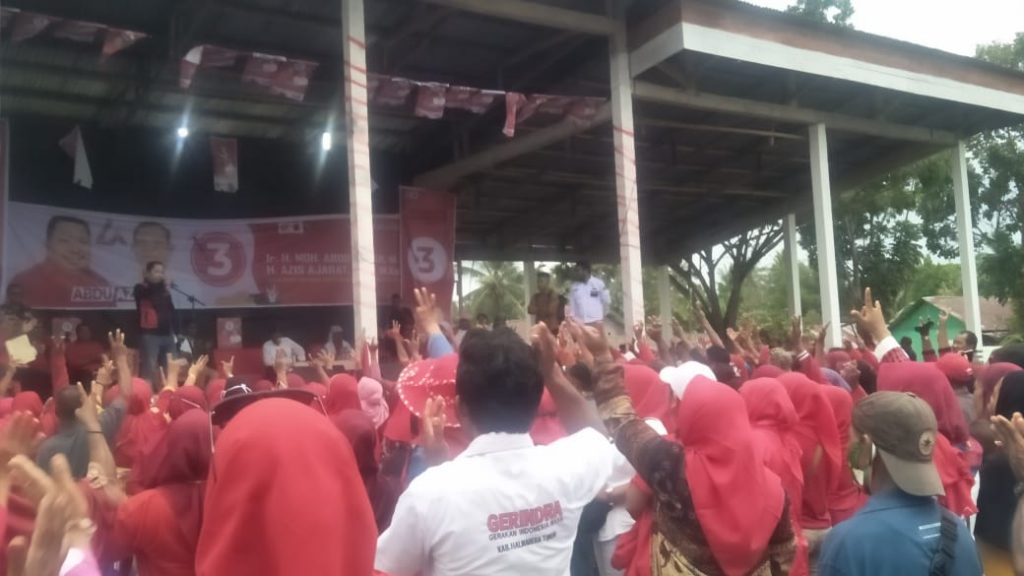 Pilkada Haltim, Jhon Ngoraitji Ajak Masyarakat Pilih MONAS