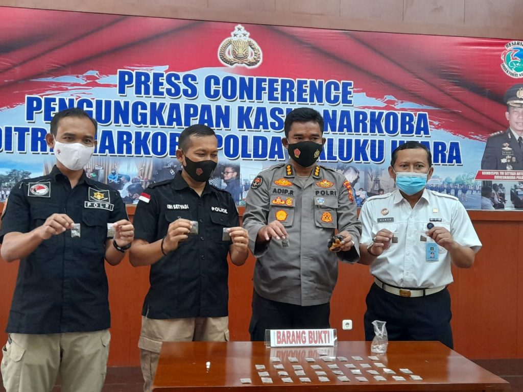 Narkoba Tanpa Pemilik Diselundupkan ke Lapas Ternate Digagalkan