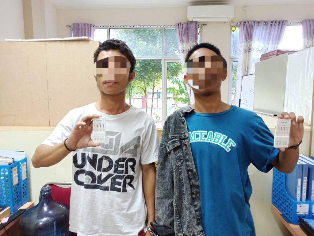 BNNP Malut Tangkap Dua Pelaku Narkoba, Barang Bukti 198 Sachet Ganja Kering