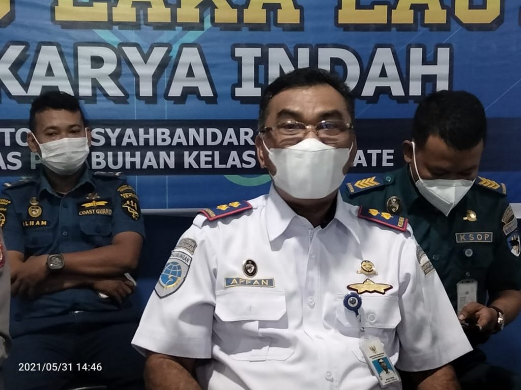 KSOP Ternate Sebut Insiden KM Karya Indah Adalah Tanggung Jawab Nakhoda dan Agen