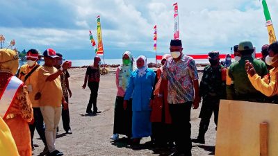 Wakil Bupati Sula Hadiri Kegiatan Lomba HUT RI di Desa Falahu