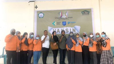 Meriahkan Hari Jadi, IKA-FATEK Unkhair Gelar Donor Darah dan Vaksinasi