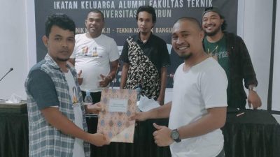 Iswanto Holle Pimpin IKA-Fatek Unkhair