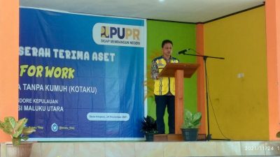 Setelah Ternate, 11 Kelurahan di Kota Tidore Juga Terima Dana CFW Program KOTAKU