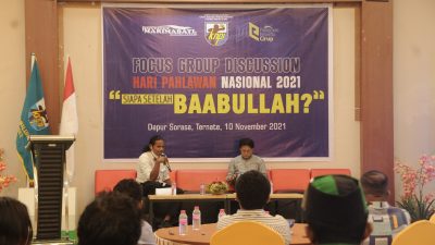 KNPI Malut dan Marimabati Gelar FGD Hari Pahlawan