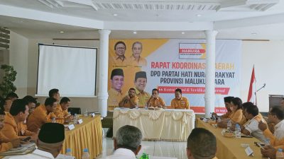 Gelar Rakorda, Partai Hanura Maluku Utara Makin Solid