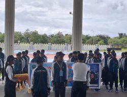Bupati Halmahera Timur Lepas Kontingen Popda XI