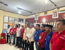 Rusihan-Muhtar Resmi Daftar Pilkada Halmahera Selatan 2024