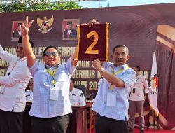 Pilgub Maluku Utara, Aliong-Sahril Dapat Nomor Urut 2