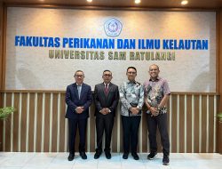 Cumlaude, Thamrin Ali Ibrahim Raih Gelar Doktor dari Universitas Sam Ratulangi