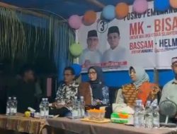 Kampanye di Jiko, Bassam-Helmi Disambut dengan Prosesi Adat Mohoka