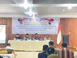 Libatkan Seluruh Panwaslu, Bawaslu Halmahera Selatan Gelar Bimtek Tingkatkan Pengawasan