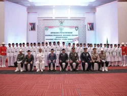 Pj Gubernur Maluku Utara Kukuhkan Paskibraka 2024