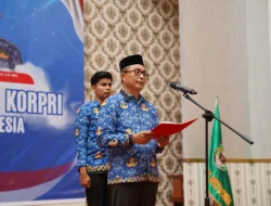 Pj Sekprov Malut Sampaikan 7 Pesan Presiden di Upacara HUT Korpri ke-53