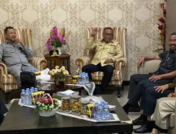 Pimpinan DPRD Malut Temui Pj Gubernur, Bahas APBD 2025