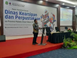 Plh Sekprov Buka Rakorda Kearsipan dan Perpustakaan se-Malut