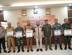 Di Hadapan Menko PMK, Pj Gubernur Malut Paparkan Penanganan Banjir Rua