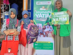 Kolaborasi Kebaikan, Yakesma Malut Ajak Anak Yatim Belanja Perlengkapan Sekolah