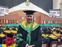 Fachruddin Tukuboya Resmi Sandang Gelar Doktor di Universitas Indonesia
