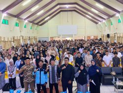 Ribuan Mahasiswa Baru Ikuti Training Motivasi LDK Babussalam Unkhair