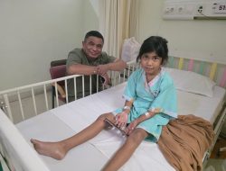Aurelia, Bocah Asal Gorua Sembuh dari Jantung Bocor Berkat Bantuan Haji Robert