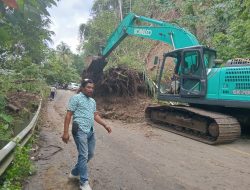 Gubernur Kerahkan Tim Teknis Tangani Longsor di Ruas Jalan Payahe-Weda
