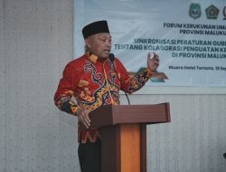 Wagub Maluku Utara Bicara Pentingnya Menghargai Antar Pemeluk Agama
