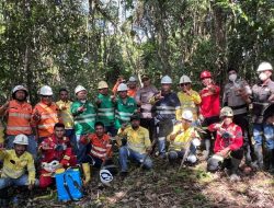 Cegah Karhutla, PT NHM Bersama Aparat Latih Tim Tanggap Darurat di Maluku Utara