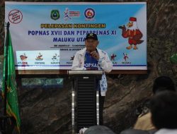 Lepas Kontingen POPNAS dan PEPARPENAS, Wagub Malut Tekankan Jiwa Bertarung dan Semangat Juang