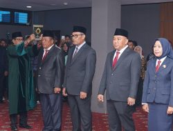 Tujuh Pejabat Eselon II Pemprov Malut Dilantik, Ini Daftarnya