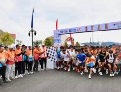 Buka Fun Run, Bupati dan Wabub Dapat Apresiasi dari Pemuda Kalesang