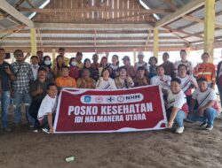 NHM Perkuat Sinergi Kemanusiaan Dukung Bakti Sosial Kesehatan IDI Halut di Kao Barat