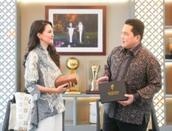 Gubernur Sherly Temui Menpora Erick Thohir, Dorong Lompatan Olahraga Maluku Utara