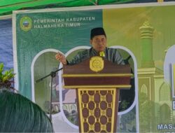 Bupati Haltim: Pembangunan Masjid adalah Tanggung Jawab Bersama