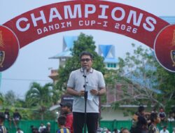 BP Family Football Juara Dandim Cup I 2026 di Tidore