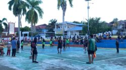 Mahasiswa KKN dan Pemuda Gamtufkange Sukses Gelar Turnamen Voli Antar-RT