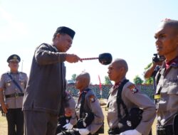 84 Calon Bintara Polri Resmi Pendidikan di SPN Polda Malut, Ini Pesan Pemkot Tidore