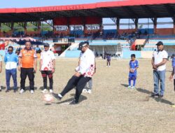 Bupati Bassam Buka Festival Sepak Bola Anak Merdeka, Dorong Pembinaan Generasi Muda