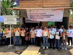 Serahkan Rumah Produksi Sagu, PT Position Tegaskan Komitmen Tumbuh Bersama Warga Lingkar Tambang