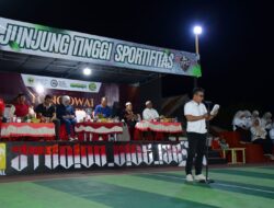 Dari Lapangan Futsal, Wawali Ahmad Laiman Titip Pesan Persatuan untuk Warga Tongowai