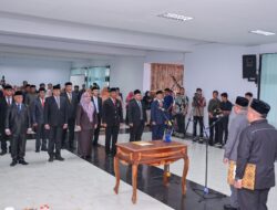 11 Pejabat OPD Dilantik Tauhid, Mantan Dekan FPIK Unkhair Pimpin DKP Ternate