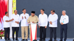 Presiden Prabowo Resmikan Ekspor Perdana Baterai Kendaraan Listrik dan Proyek Industri IWIP